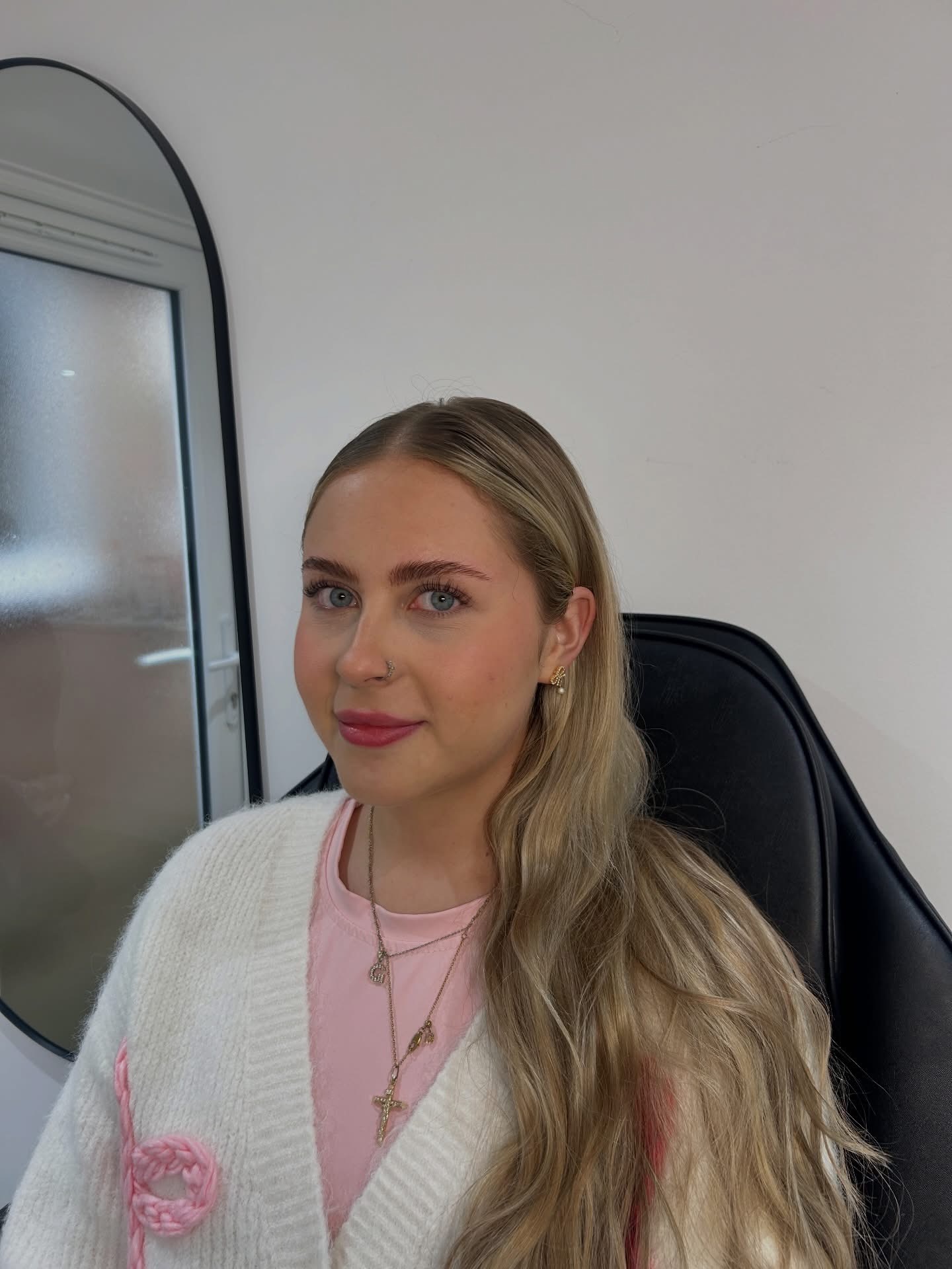 Client portrait in clinic chair